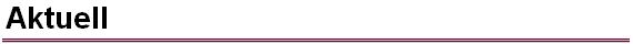Aktuell