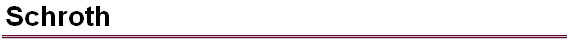 Schroth
